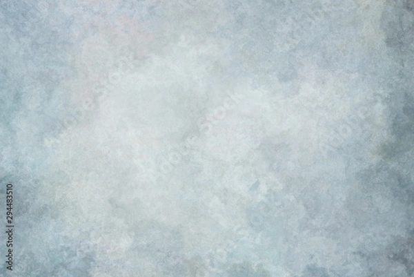 Obraz Blue painted canvas or muslin fabric cloth studio backdrop