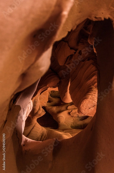 Fototapeta Texturas de la roca marrón