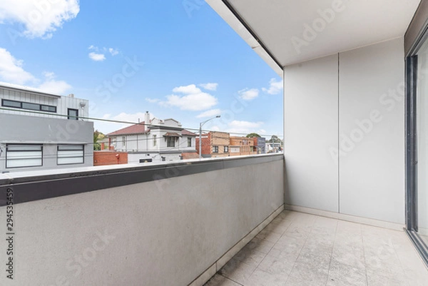 Obraz Empty and unfurnished brand new apartment