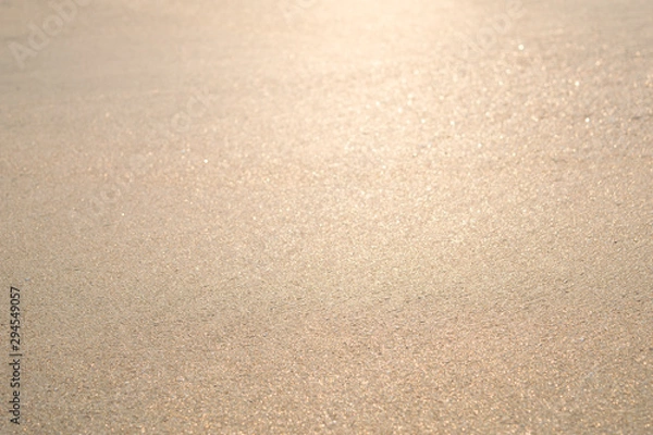 Fototapeta Abstract blur sand background with shining and sparkling details