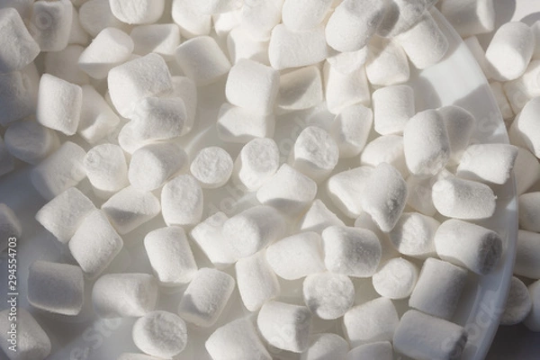 Obraz still life of white marshmallow