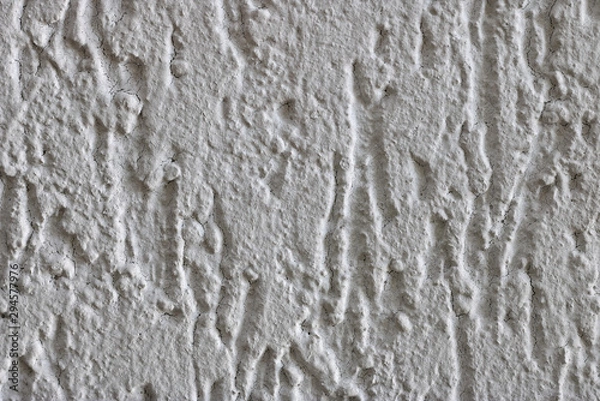 Fototapeta rauhputz wand weiss