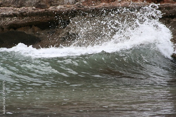 Fototapeta breaking wave