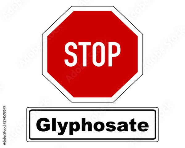 Obraz Stoppschild mit Zusatzinformation