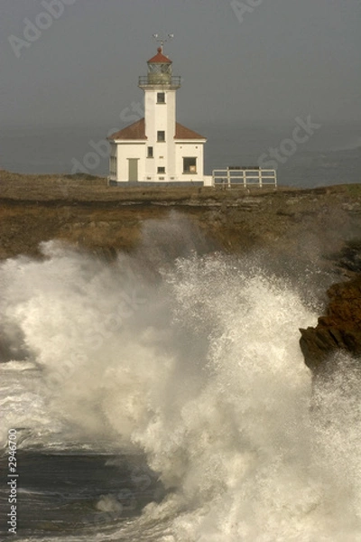 Obraz cape arago lighthouse #3