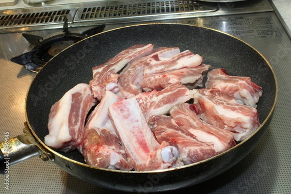 Fototapeta 骨付き豚肉