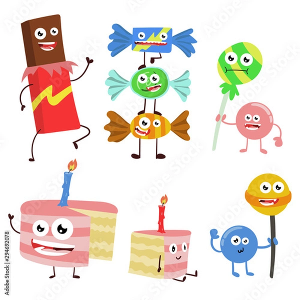 Obraz sweets and desserts pack