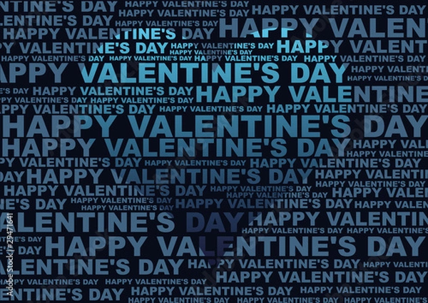 Fototapeta Happy Valentine's day background