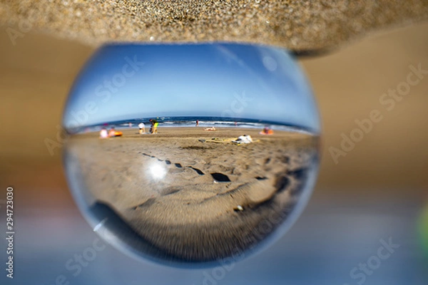 Obraz Gran Canaria sunset lensball
