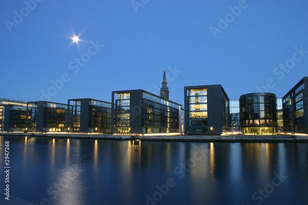 Obraz night copenhagen