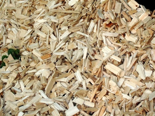 Obraz copeaux de bois