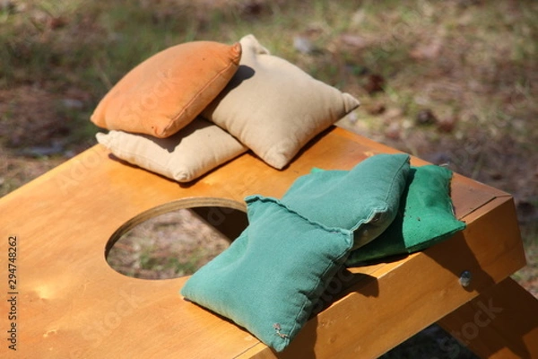 Obraz Bean Bag Toss or Corn Hole Game