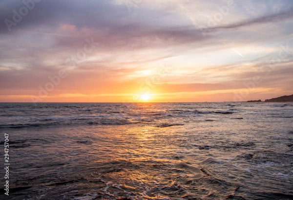 Obraz sunset over the sea