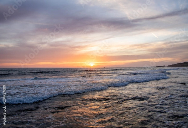 Obraz sunset over the sea