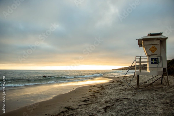 Obraz beach at sunset