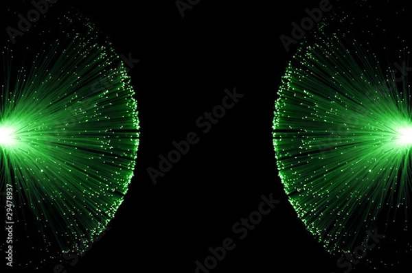 Fototapeta Fibre optic background.