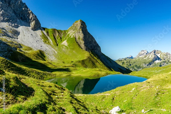 Fototapeta Rappensee, Allgäu, Germany