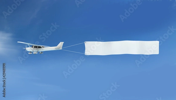 Obraz Ponad chmurami - Twoja wiadomość