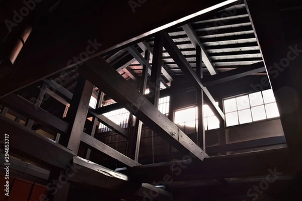 Fototapeta 家の梁