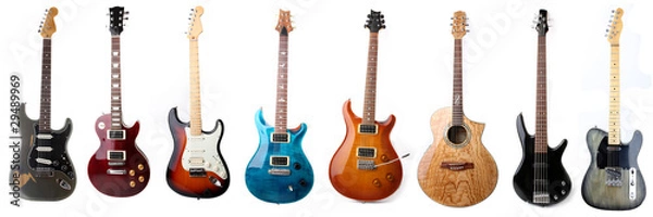Fototapeta Guitars