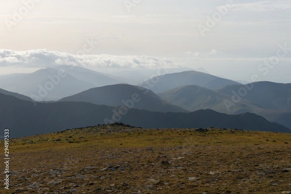 Obraz Snowdonia mountain range
