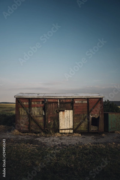 Obraz hut on the farm