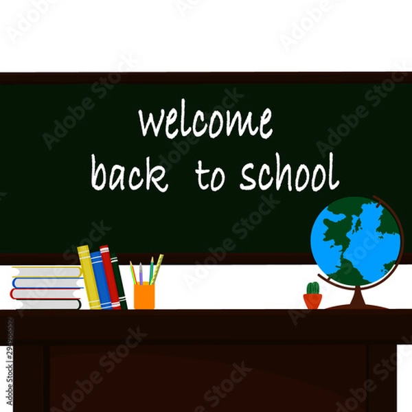 Fototapeta back to school