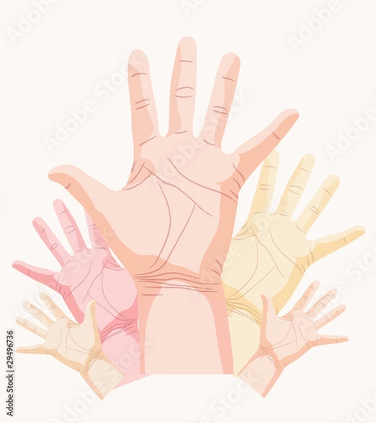 Fototapeta palm vector