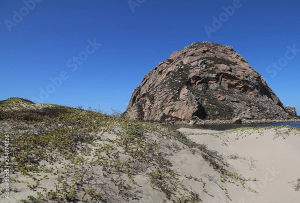 Obraz Morro Rock from Morro Bay Island