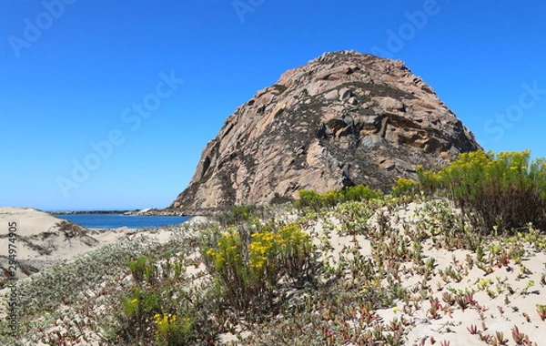 Obraz Morro Rock from Morro Bay Island