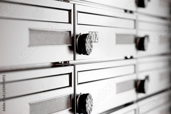 Obraz マンションの集合ポスト