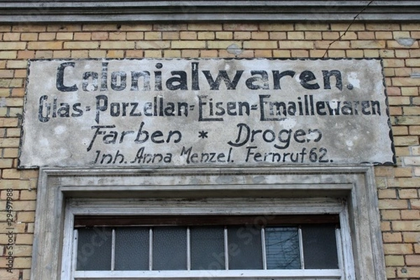 Obraz Alter Tante Emma Laden.