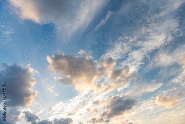 Fototapeta 夕方の空