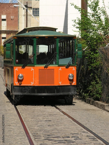 Obraz trolley tour bus
