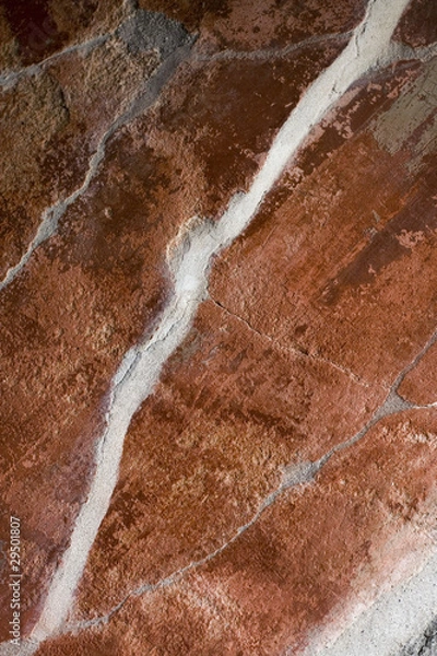 Fototapeta rouge pompei