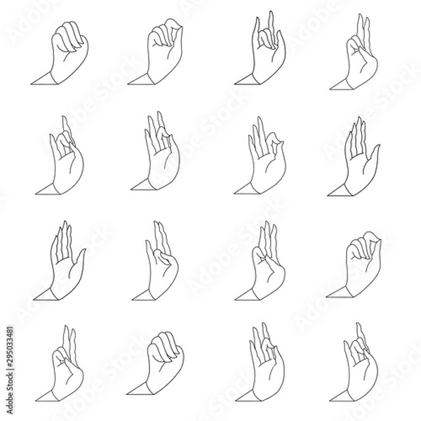Obraz 10 Mudras & Logo Pack