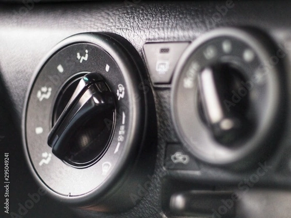 Obraz Temperature control switch for car air conditioner