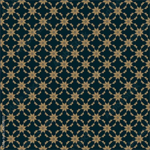 Fototapeta Abstract vintage seamless pattern