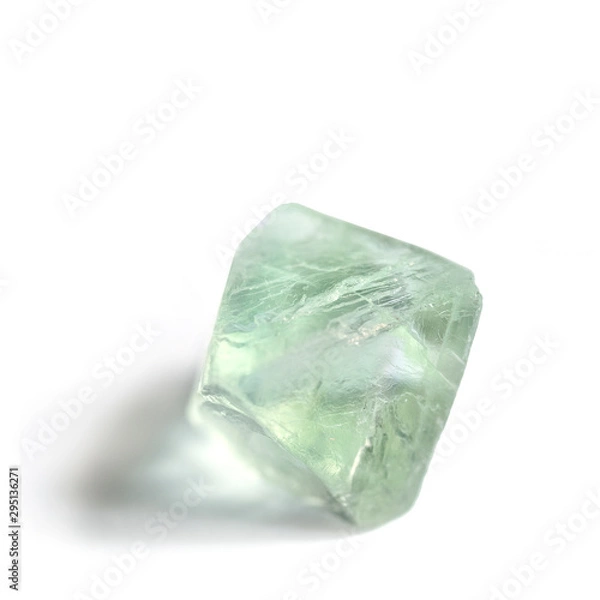 Obraz fluorite isolated on white background