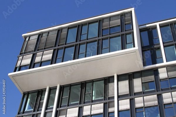 Fototapeta moderner Bürokomplex in Hamburg