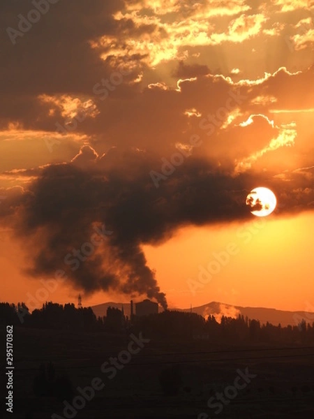 Fototapeta environmental pollution