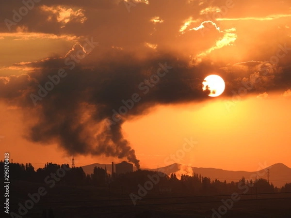 Fototapeta environmental pollution