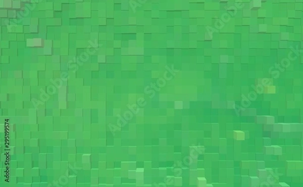 Fototapeta Abstract cube 3d extrude background, geometric wallpaper.
