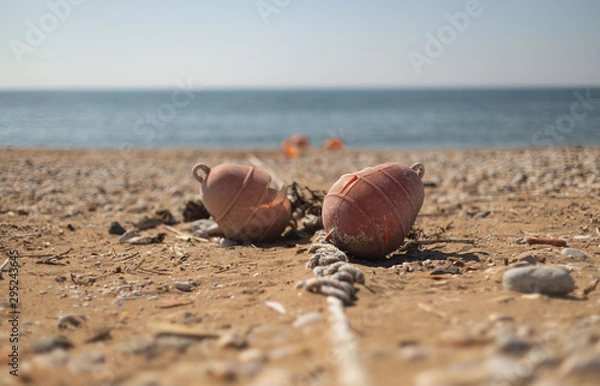 Obraz Plastikmüll am Strand