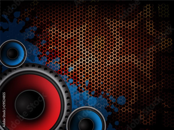 Obraz Modern muisc background
