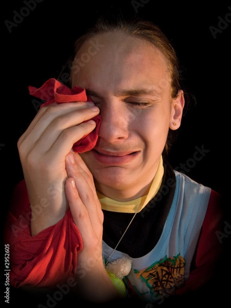Fototapeta crying