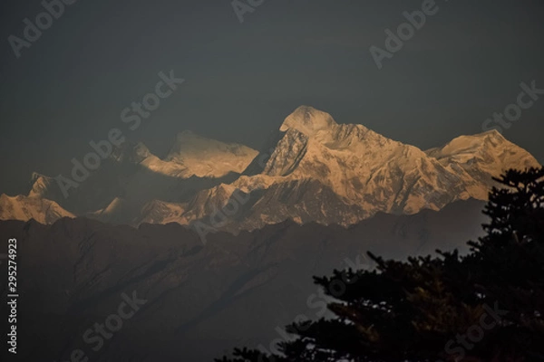Obraz Mt Everst from Kanchenjunga