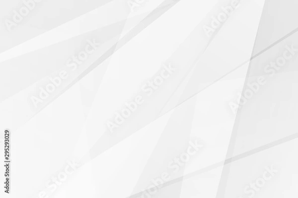 Fototapeta Abstract white and grey on light silver background modern design. Vector illustration EPS 10.