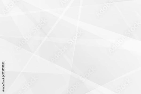 Fototapeta Abstract white and grey on light silver background modern design. Vector illustration EPS 10.