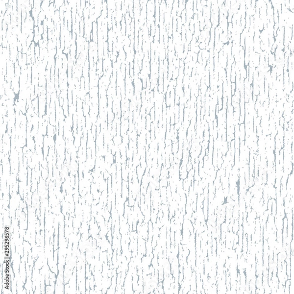 Fototapeta Distressed overlay cracked surface pattern. Seamless grunge vector texture background with crack effect